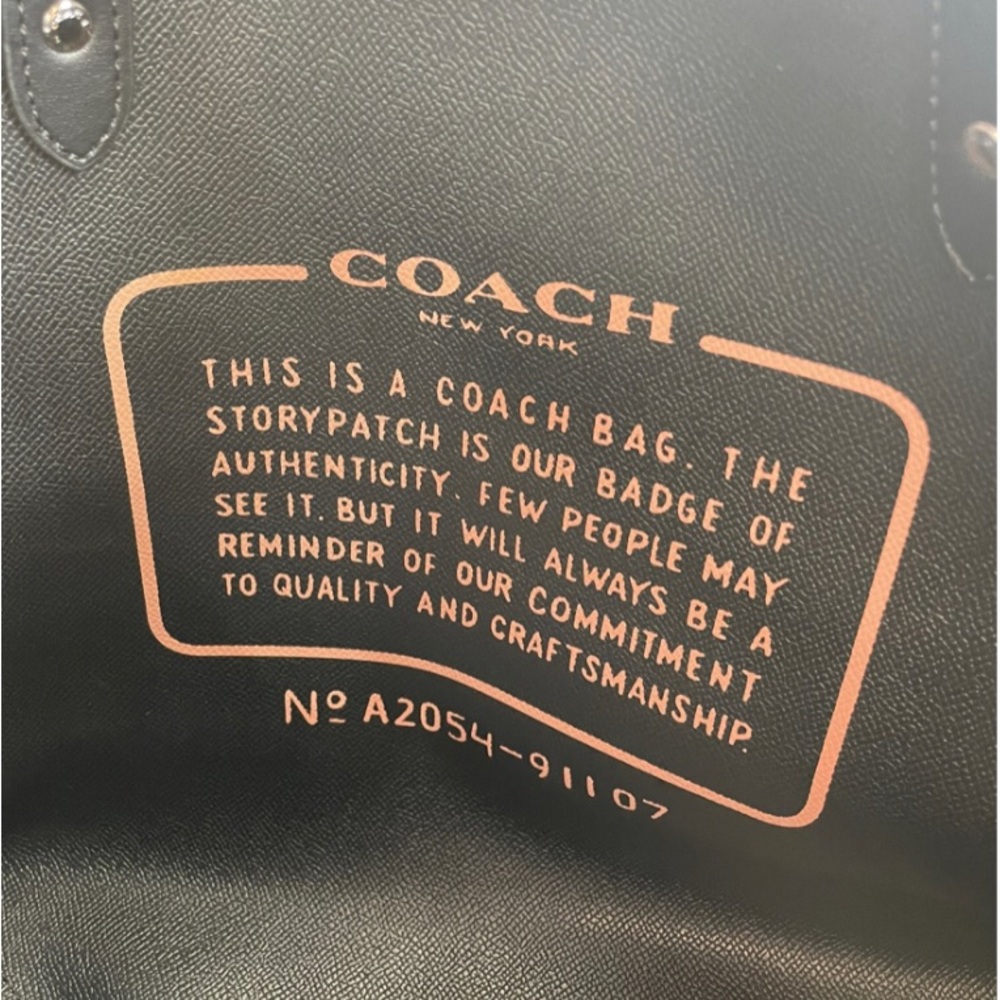 Coach Reversible tote bag - Picture 5 of 9